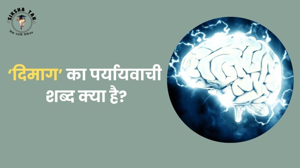 Dimag Ka Paryayvachi Shabd