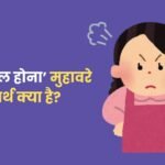Chehra Lal Hona Muhavare Ka Arth