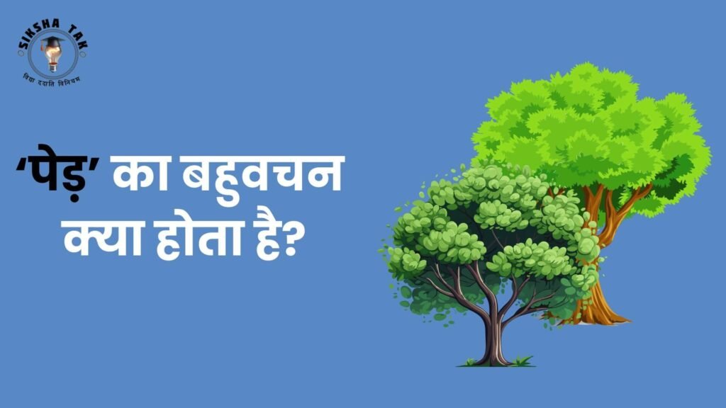 Ped Ka Bahuvachan