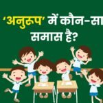 अनुरूप में कौनसा समास है