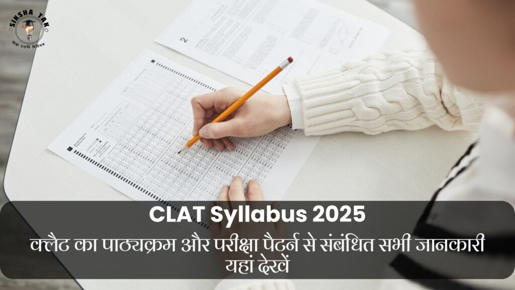 CLAT Syllabus 2025