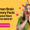 Human Brain Memory Facts in Hindi