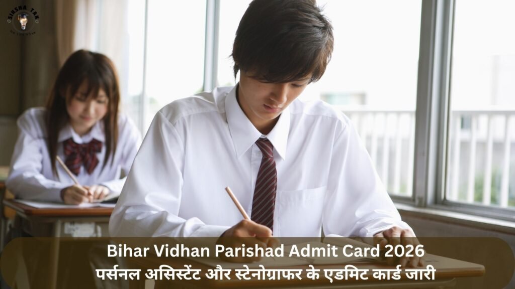 Bihar Vidhan Parishad Admit Card 2026