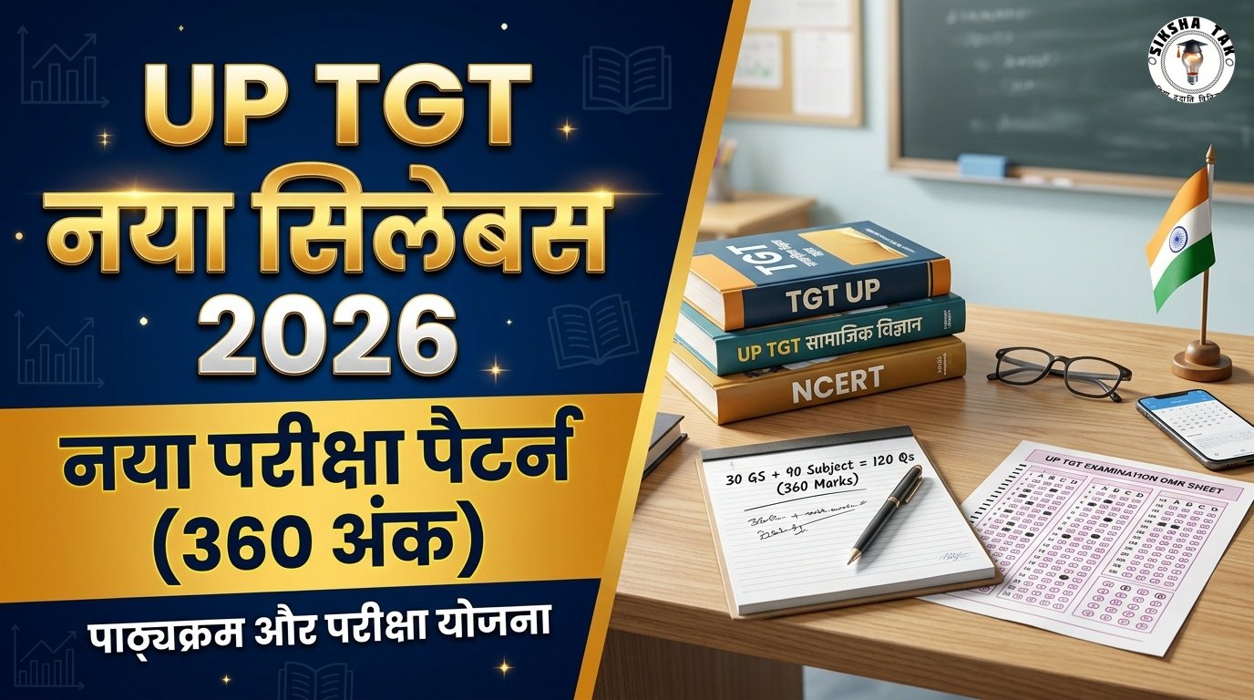 UP TGT Syllabus 2026 in Hindi: UPESSC का नया परीक्षा पैटर्न (360 अंक, 1/3 नेगेटिव मार्किंग) और सभी 17 विषयों का संपूर्ण पाठ्यक्रम