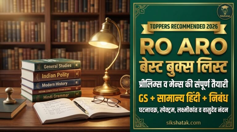 UPPSC RO ARO Best Books in Hindi: समीक्षा अधिकारी प्रीलिम्स (200 अंक) व मुख्य परीक्षा (400 अंक) की संपूर्ण तैयारी हेतु टॉपर्स की सुझाई सर्वश्रेष्ठ प्रामाणिक पुस्तकें